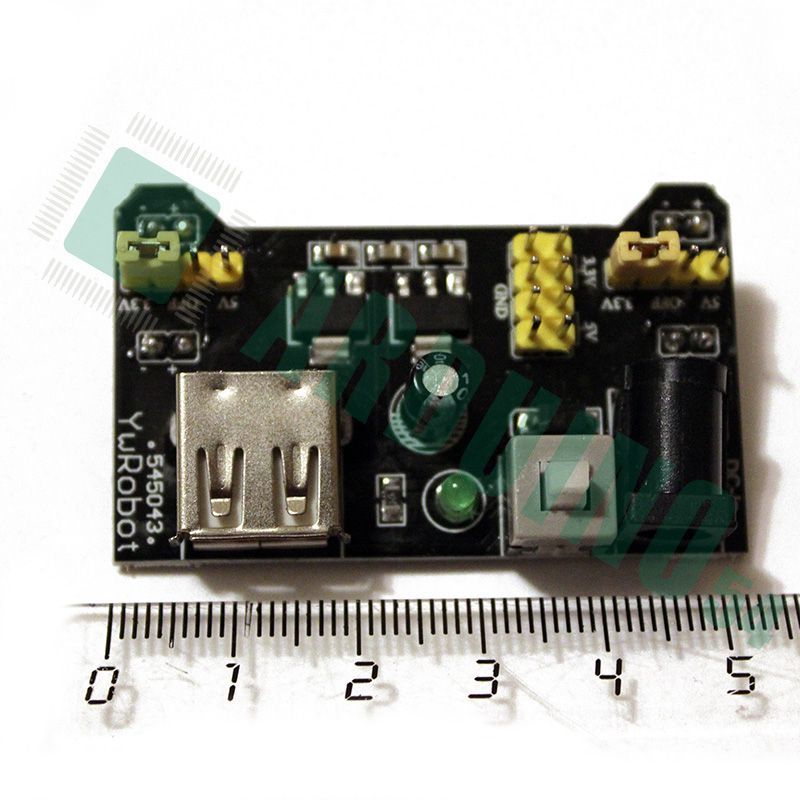 Модуль питания “Breadboard Power Supply MB-V2 (MB102)” Модуль питания “Breadboard Power Supply MB-V2 (MB102)”