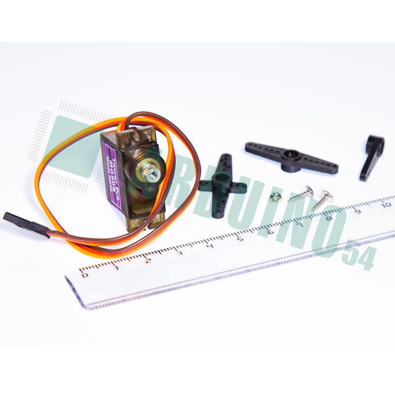 Сервопривод мини MG90S 2,3кг/см Сервопривод мини MG90S 2,3кг/см