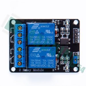 Модуль реле 2 канала 5V Модуль реле 2 канала 5V