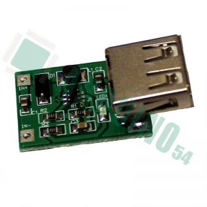 DC-DC повышающий USB конвертер 0,9-5В (600 мА макс.) DC-DC повышающий USB конвертер 0,9-5В (600 мА макс.)