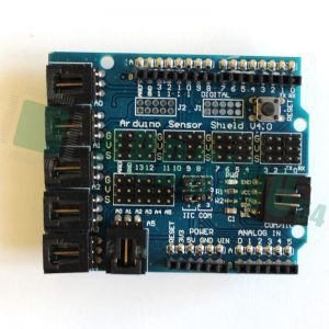 Четырехколесный 4WD робот &rarr; Arduino Sensor shield v4.0