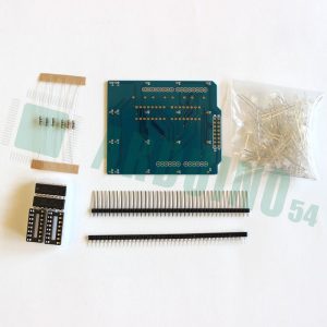 Светодиодный 3D куб 4x4x4 Kit DIY Светодиодный 3D куб 4x4x4 Kit DIY