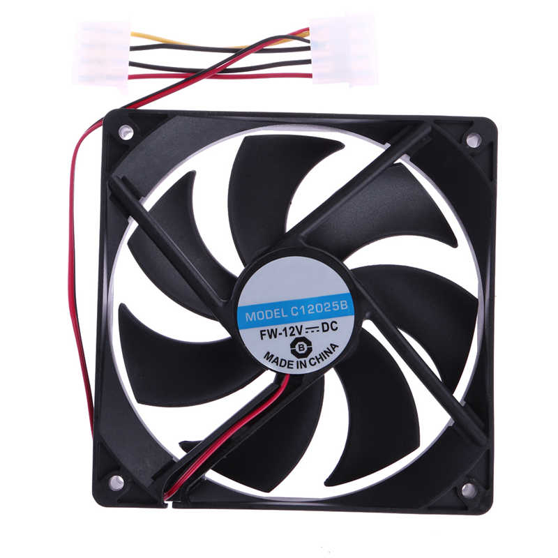 Вентилятор 120*120 мм 1600prm 12В Molex Вентилятор 120*120 мм 1600prm 12В Molex
