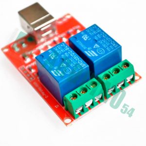 USB реле управление нагрузкой через компьютер на 2 канала USB реле управление нагрузкой через компьютер на 2 канала