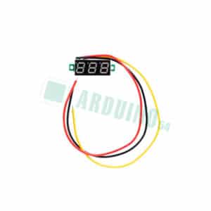 Мини-вольтметр 0.28" красный 0 - 100В Мини-вольтметр 0.28" красный 0 - 100В
