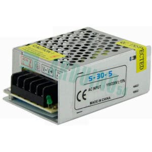 Блок питания 5V 6A 30W (металлический корпус), S-30-5 Блок питания 5V 6A 30W (металлический корпус), S-30-5