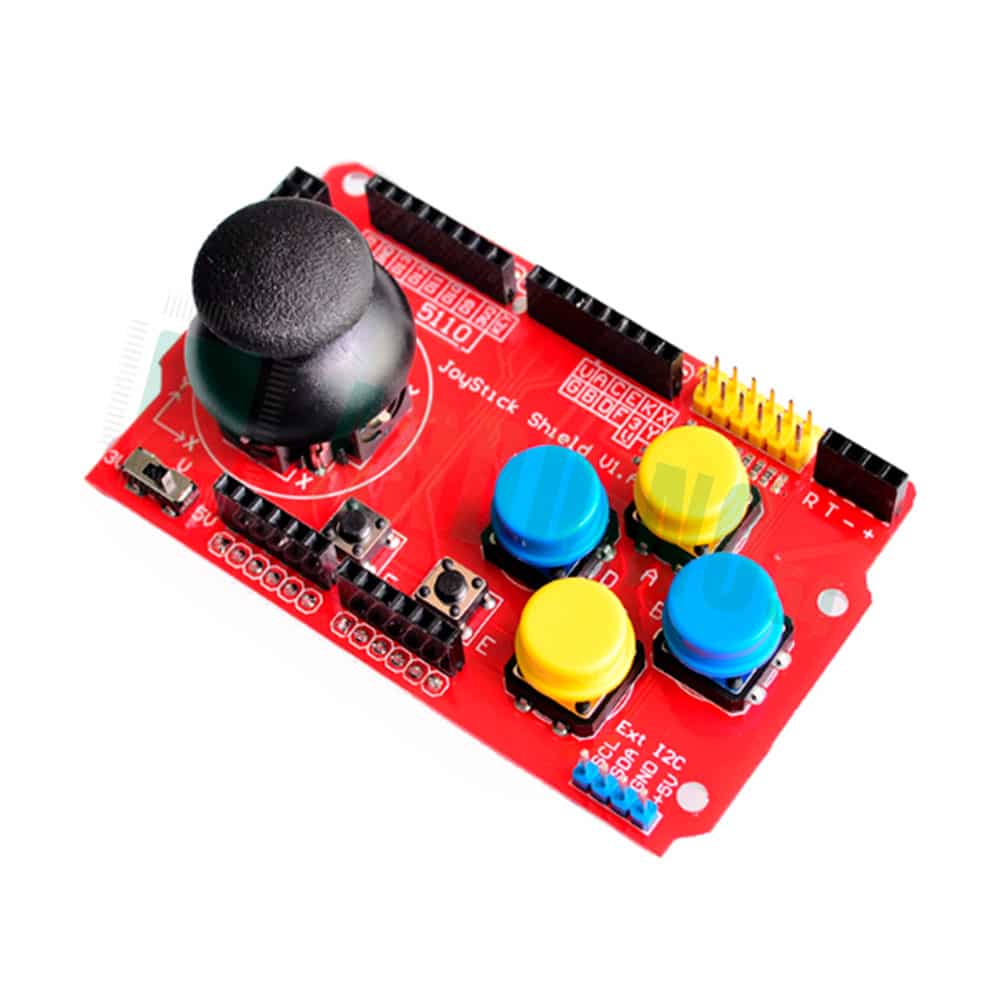 Плата расширения джойстика управления JoyStick Shield v1.A Плата расширения джойстика управления JoyStick Shield v1.A