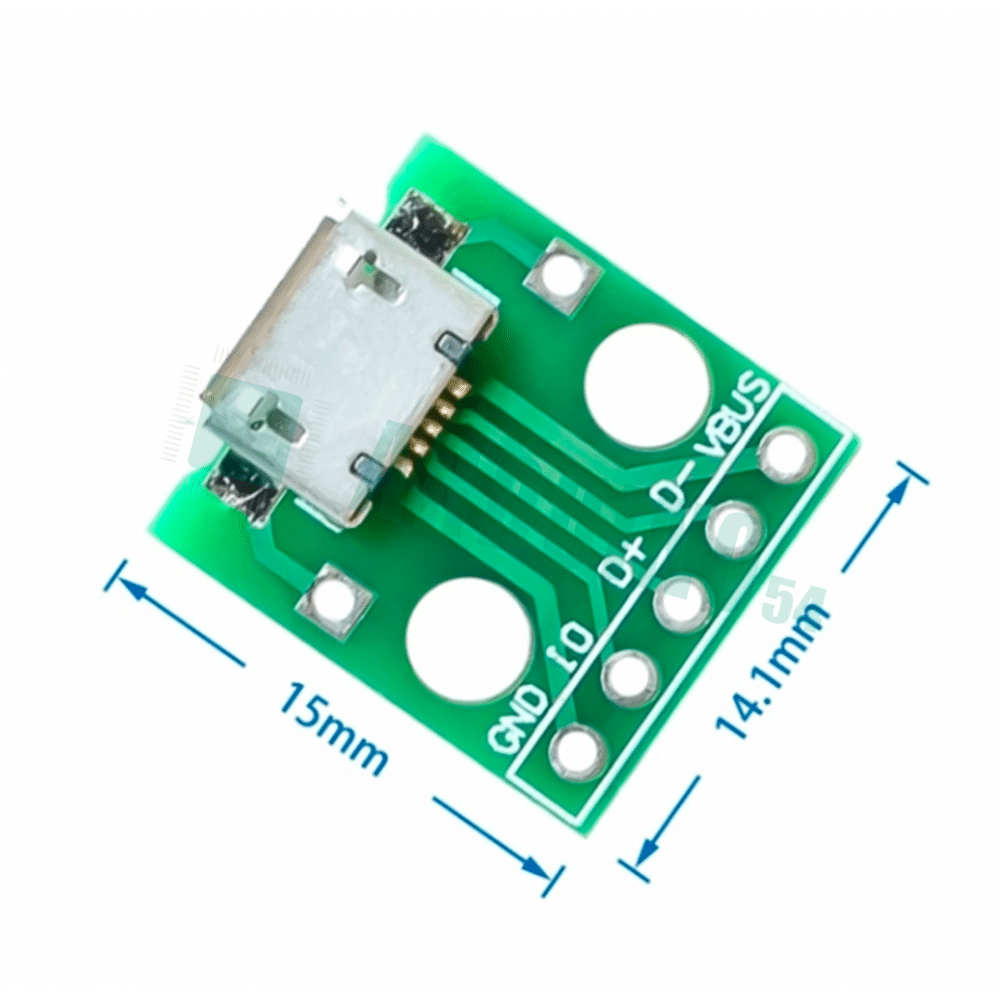 Переходник Micro USB – DIP (5 pin) Переходник Micro USB – DIP (5 pin)