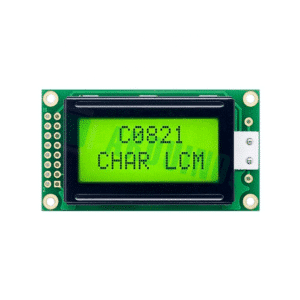 LCD 8x2 0802 дисплей зелёный LCD 8x2 0802 дисплей зелёный