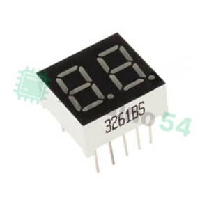 Сегментный индикатор 0.36″, 2 разряда, красный, ОА, 3261BS Сегментный индикатор 0.36″, 2 разряда, красный, ОА, 3261BS