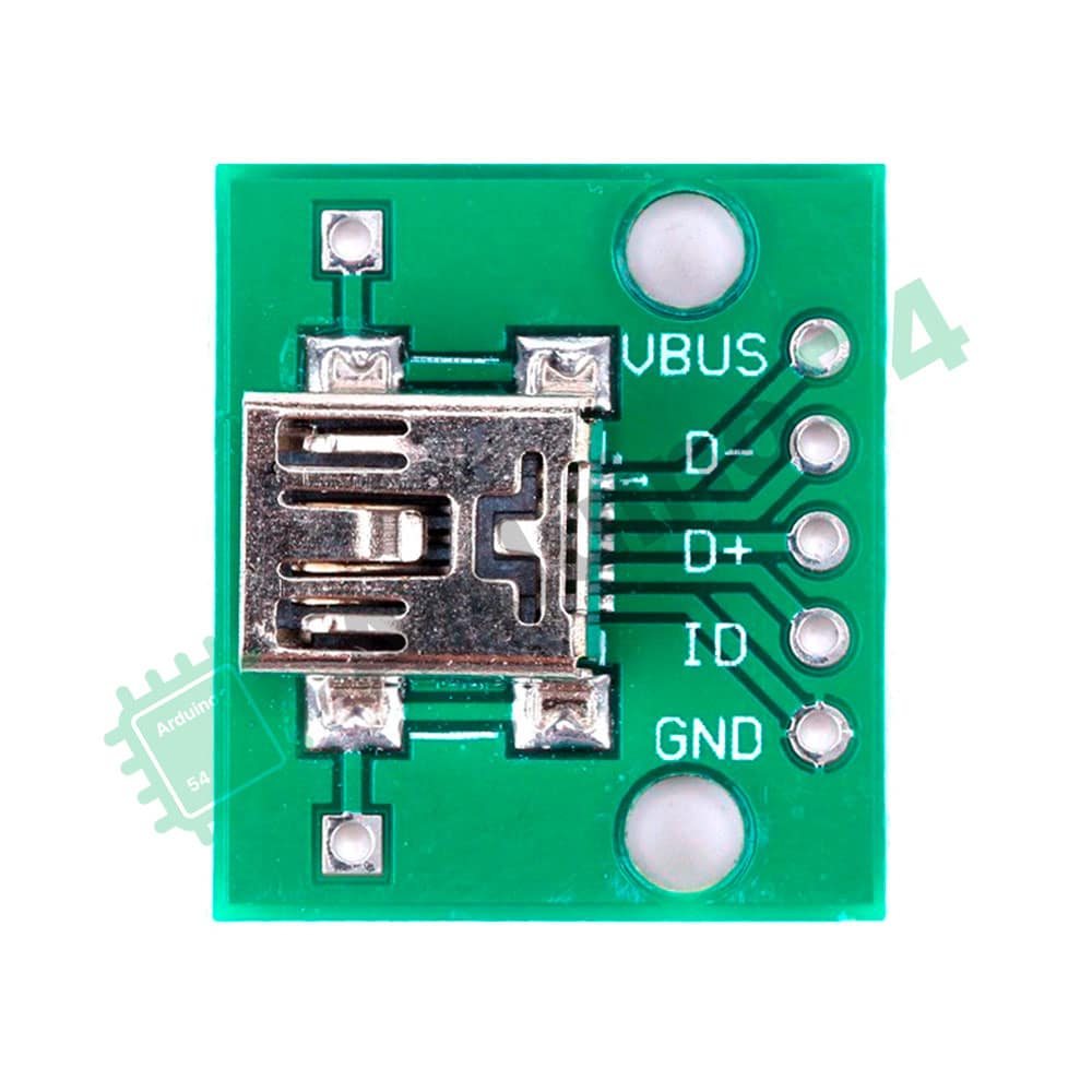 Переходник Mini USB – DIP (5 pin) Переходник Mini USB – DIP (5 pin)
