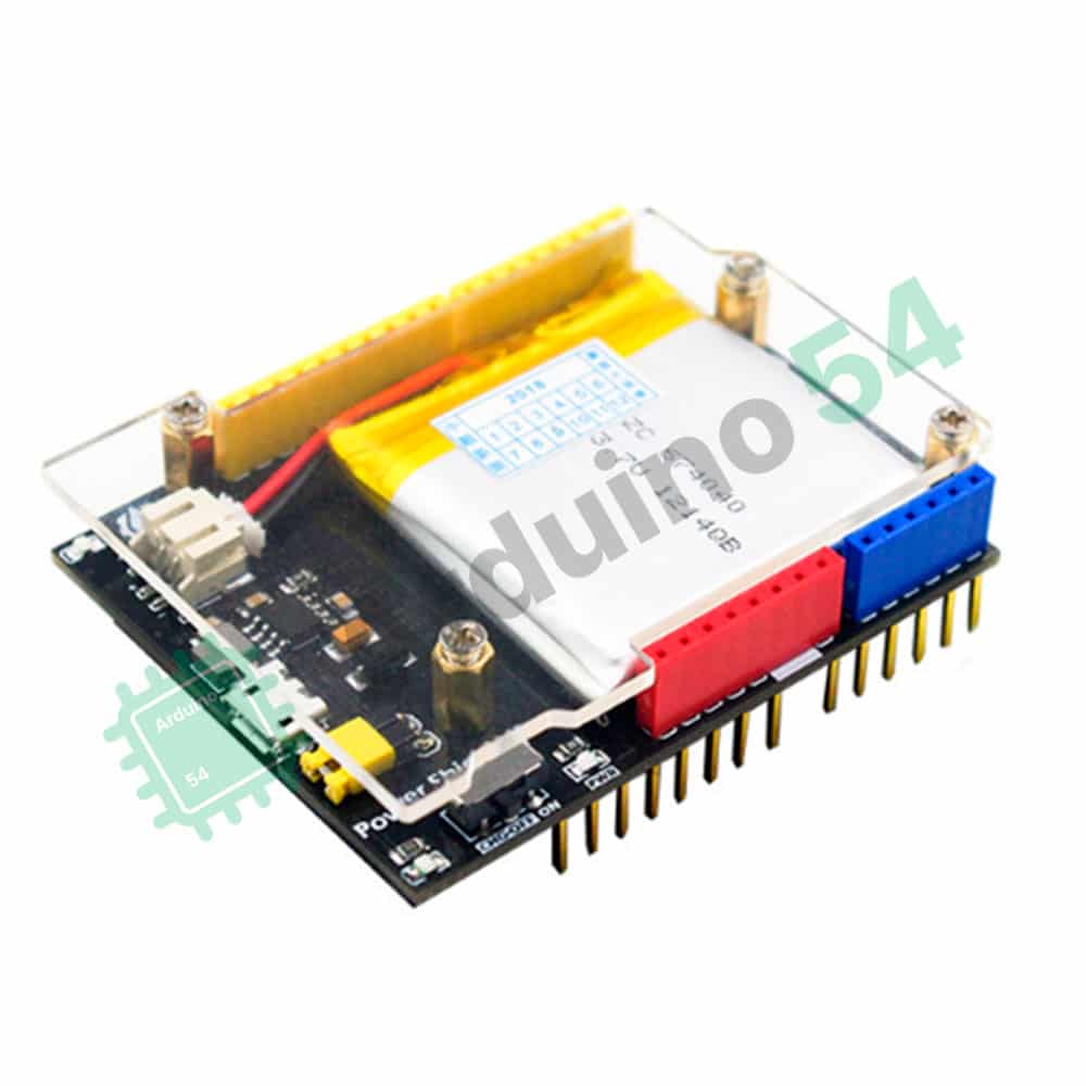 Power Shield v1.0 (Li-po, 1500 мА·ч, 3,7 В) для Arduino Power Shield v1.0 (Li-po, 1500 мА·ч, 3,7 В) для Arduino