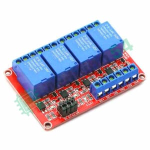 Модуль реле 4 канала 5V с опторазвязкой, High/Low level Модуль реле 4 канала 5V с опторазвязкой, High/Low level