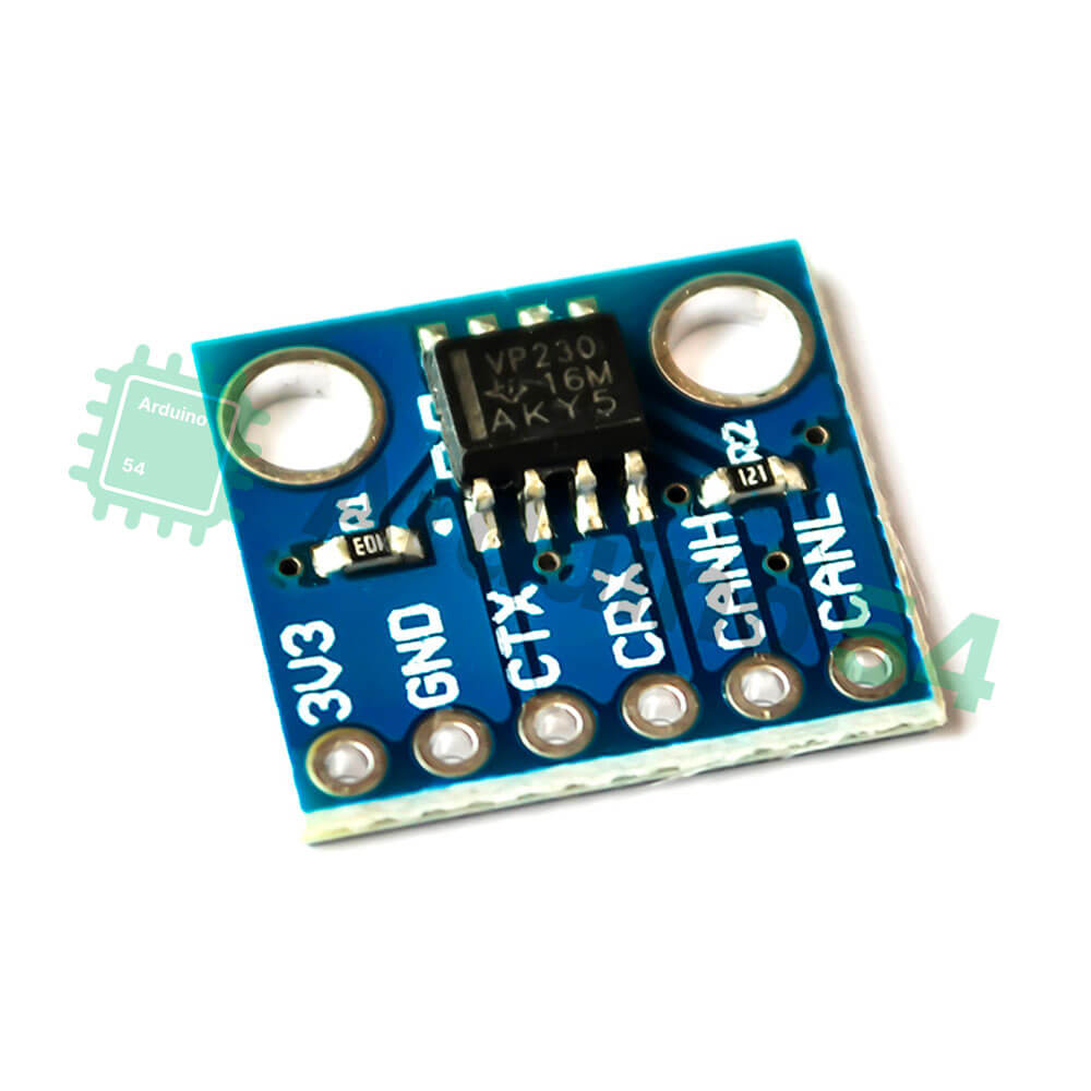 WCMCU-230 – модуль CAN шины на базе SN65HVD230 WCMCU-230 – модуль CAN шины на базе SN65HVD230